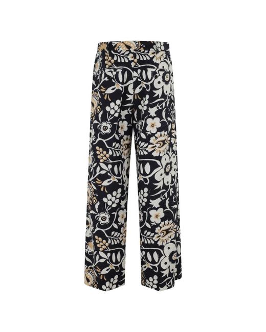 LaDoubleJ Wide Trousers in het Black