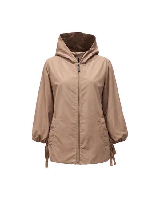 Max Mara Brown Rain Jackets