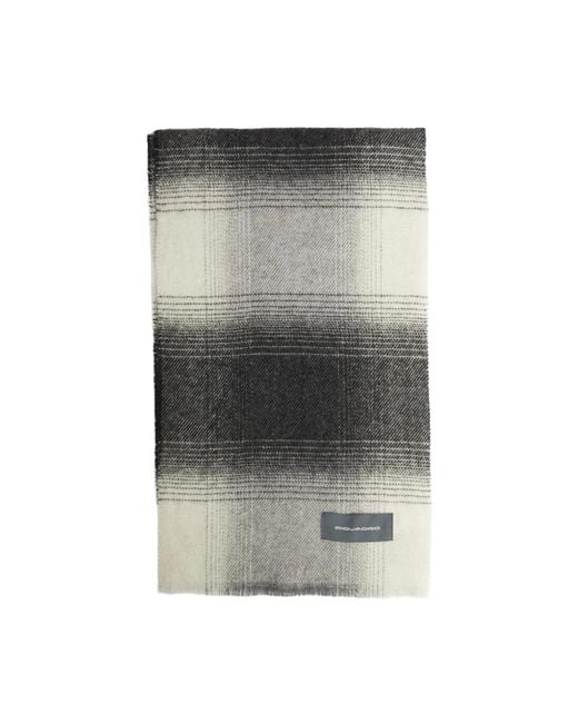 Winter Scarves Piquadro de hombre de color Gray