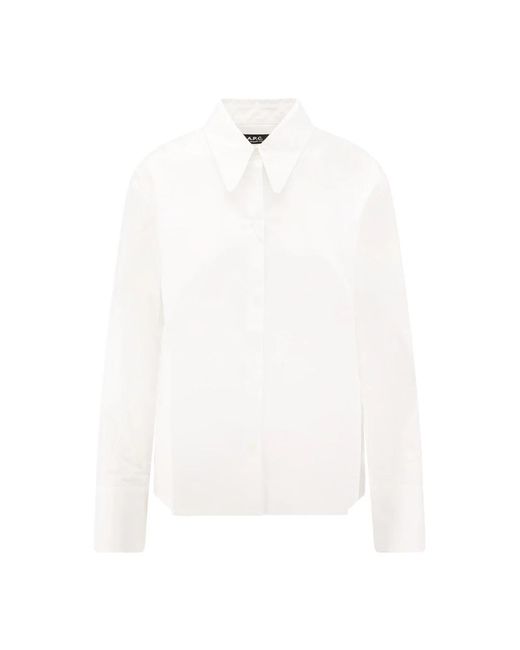 Shirts A.P.C. de color White
