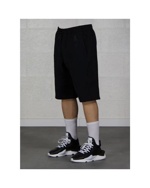 Y-3 Black Casual Shorts for men