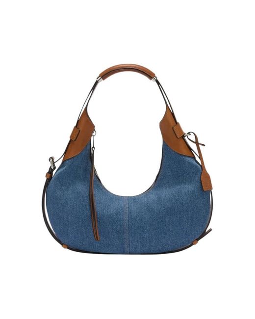 Moschino Blue Shoulder Bags