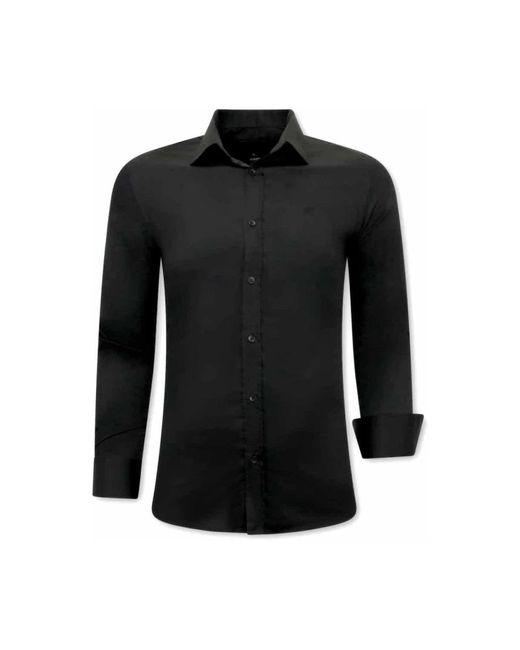 Gentile Bellini Black Formal Shirts for men