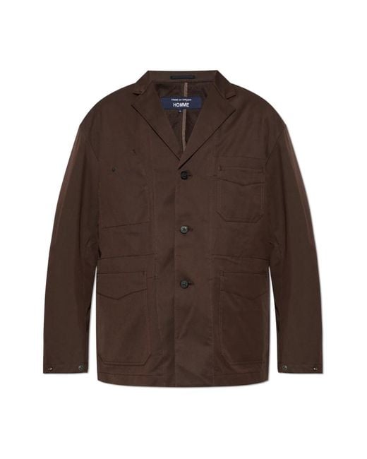 Blazers di Comme des Garçons in Brown da Uomo