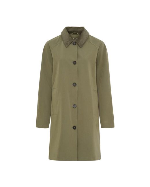 Notyz Single-Breasted Coats in het Green