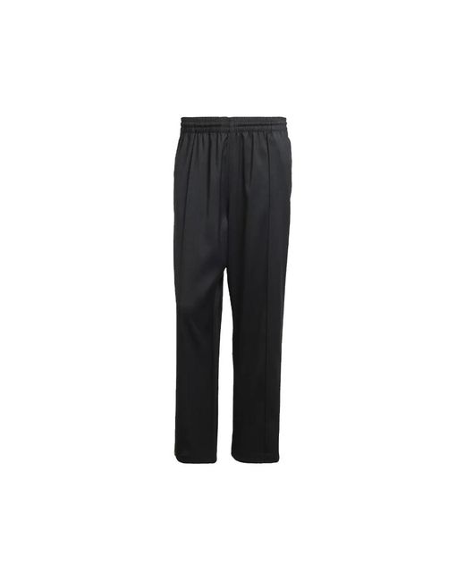 Adidas Fitness ,Zwart ,Premium Baggy Track Pants in het Black voor heren