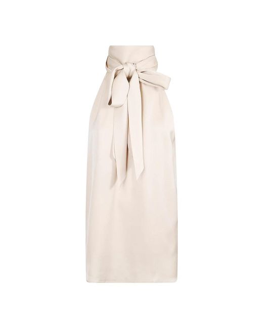 Silk95five Top in het Natural