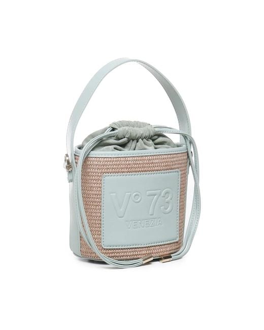 V73 Blue Bucket Bags