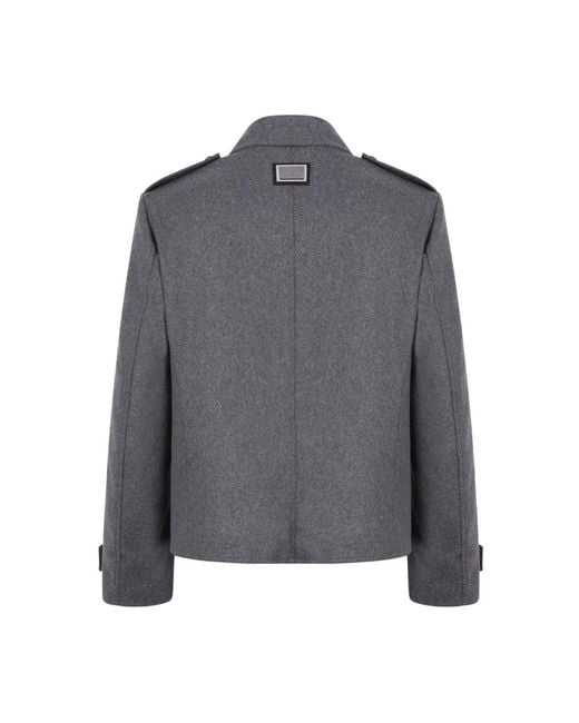 Dolce & Gabbana Gray Blazers for men