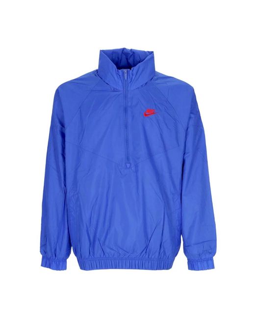 Nike Blue Light Jackets for men