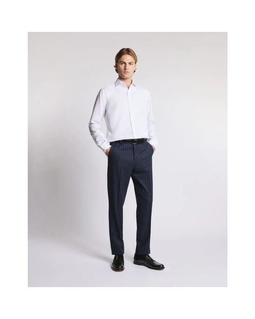Fay White Formal Shirts for men