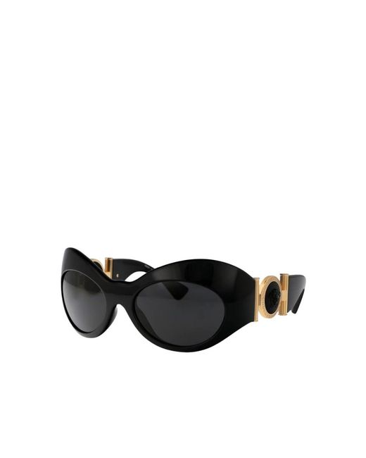 Sunglasses Versace de color Black