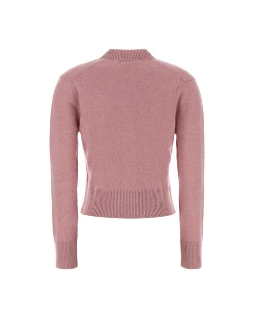 Cardigans Maison Kitsuné de color Pink