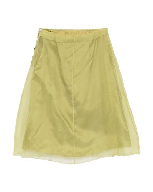 Midi Skirts AMI de color Green