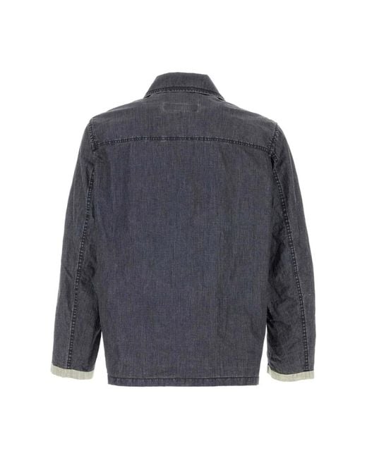 Fay Blue Denim Jackets for men