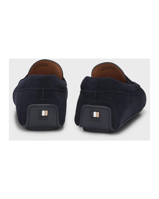 HUGO Blue Loafers for men