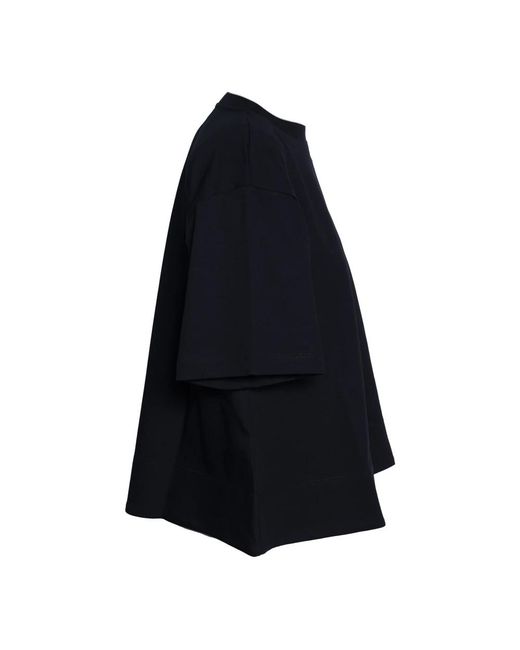 Erika Cavallini Semi Couture Black T-Shirts
