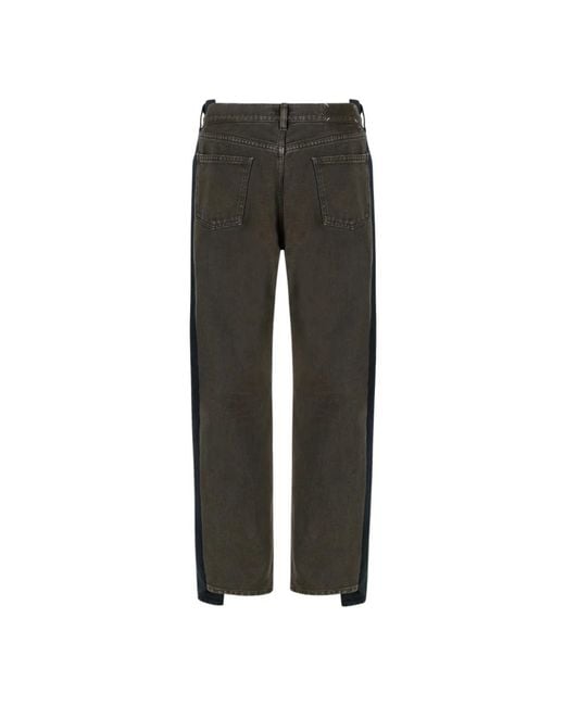 Maison Margiela Gray Straight Fit Jeans for men