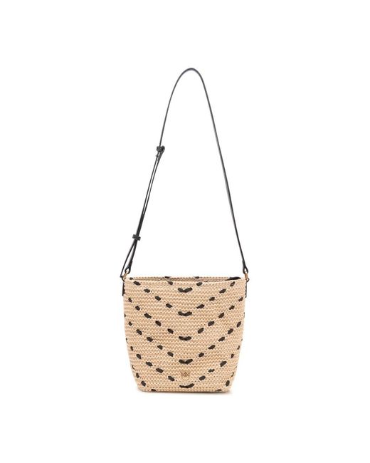 Pinko Natural Bucket Mini