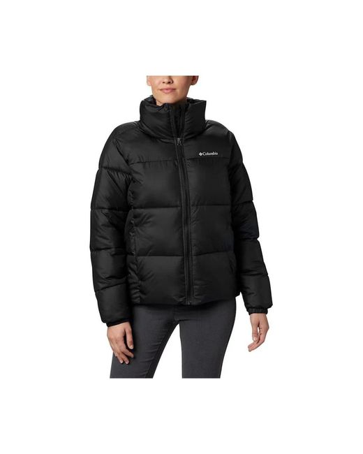 Columbia Jassen ,Zwart ,Leer Puffect Ii Full Zip Jacket in het Black