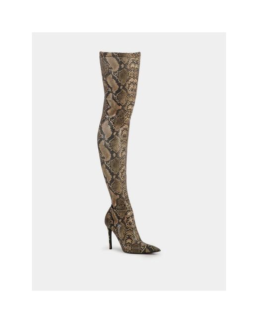 Stella McCartney Brown Over-The-Knee Boots