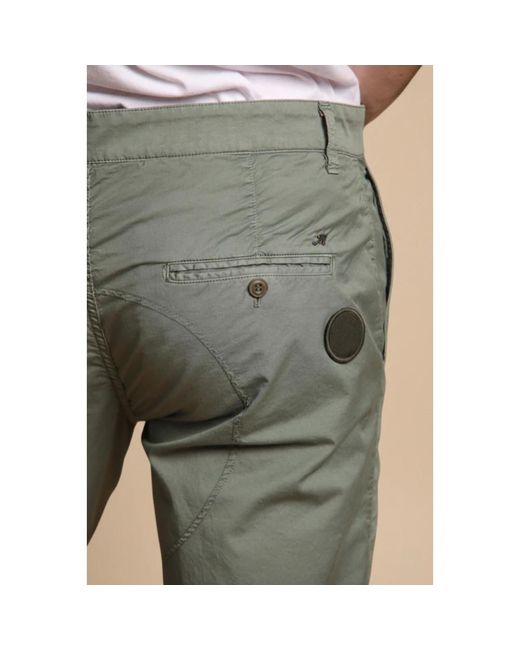 Mason's Green Casual Shorts for men