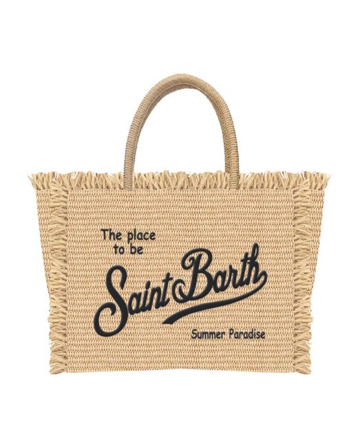 Mc2 Saint Barth Natural Shopping Bags