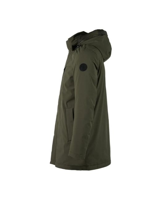 Woolrich Green Parkas for men