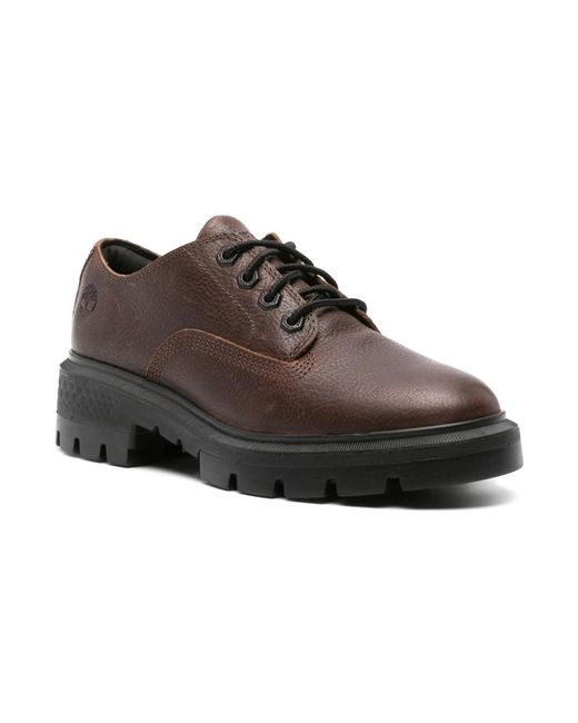 Timberland Brown Laced Shoes