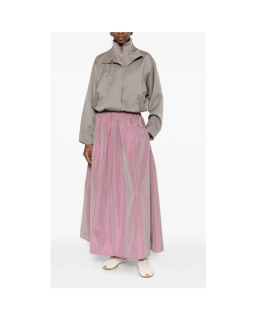 Herno Purple Maxi Skirts