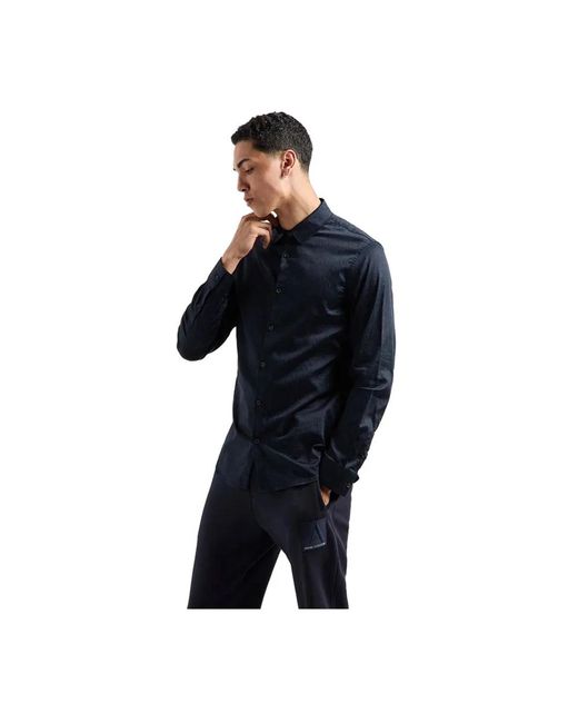 Casual Shirts ARMANI EXCHANGE pour homme en coloris Blue