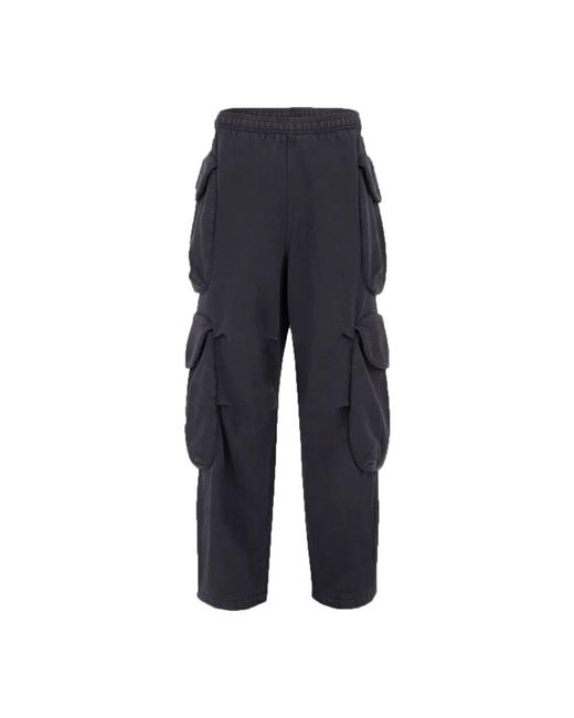 Entire studios Blue Wide Trousers for men