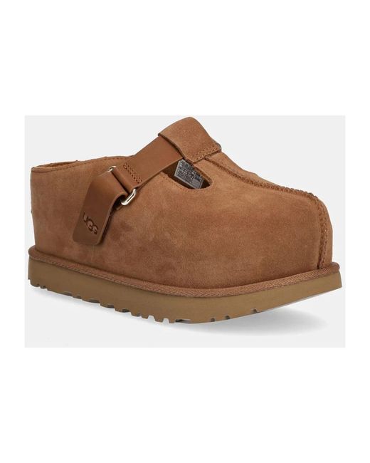 Clogs Ugg de color Brown