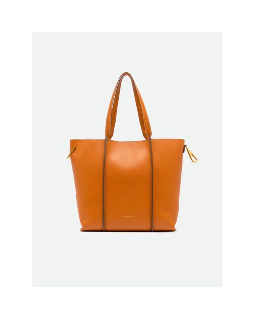 Gianni Chiarini Orange Shopping Bags