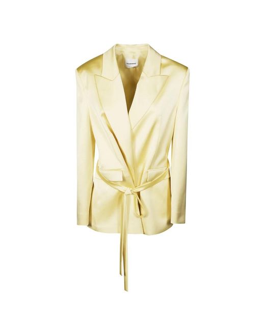ANDAMANE Yellow Blazers