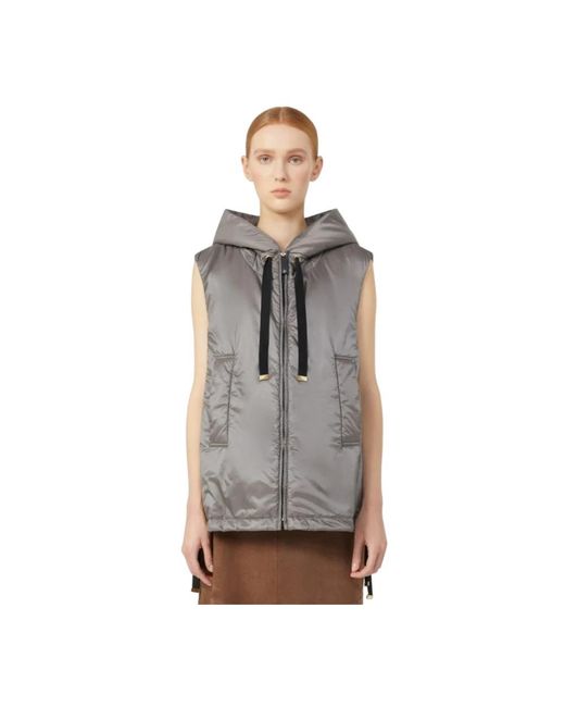 Max Mara Gray Vests