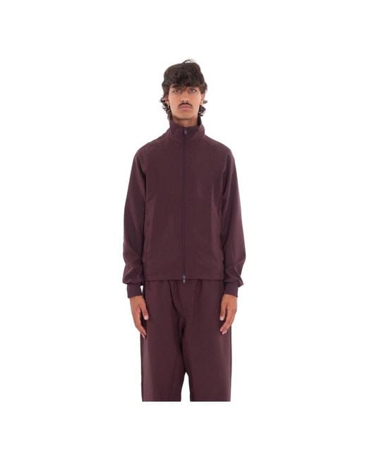 Y-3 Sport Uniform Tonal Stripes Track Top in Red für Herren