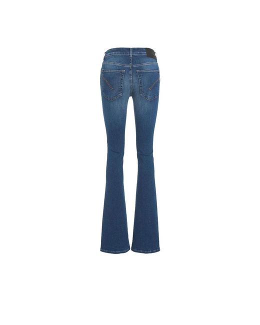 Dondup Blue Bootcut Jeans