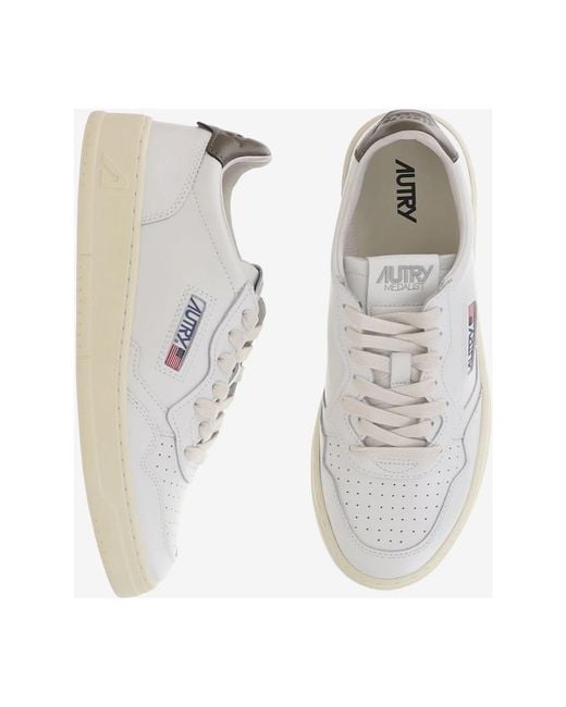 Autry White Sneakers for men