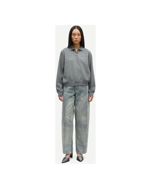 Loose-Fit Jeans Samsøe & Samsøe de color Blue