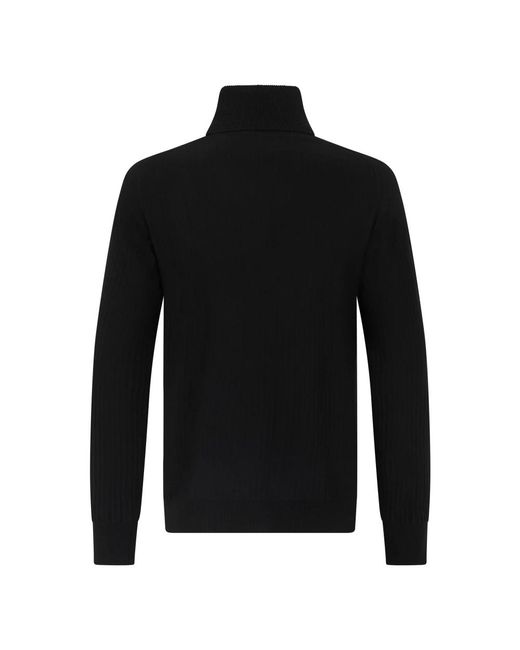 Roberto Collina Black Turtlenecks for men