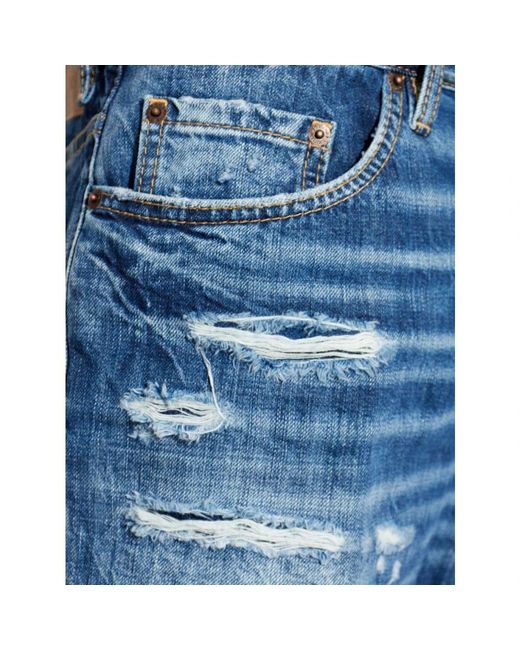 DSquared² Blue Straight Jeans for men
