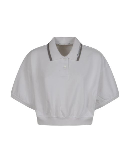 Alexander Wang Gray Polo Shirts