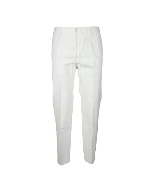 hindustrie Baumwoll-Casual-Hose in White für Herren