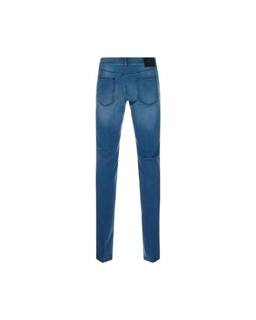 Kiton Blue Slim-Fit Jeans for men