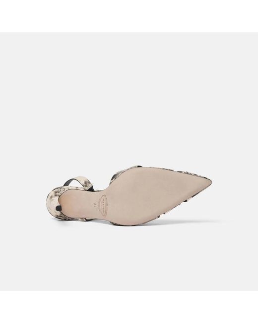 Scarosso Metallic Pumps