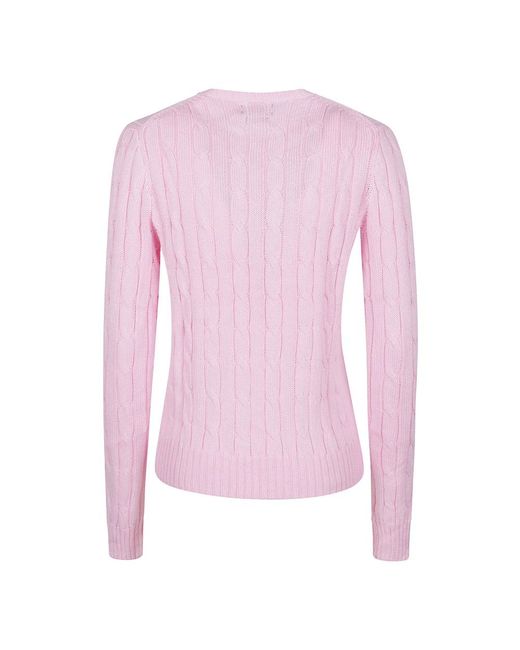 Polo Ralph Lauren Pink Round-Neck Knitwear