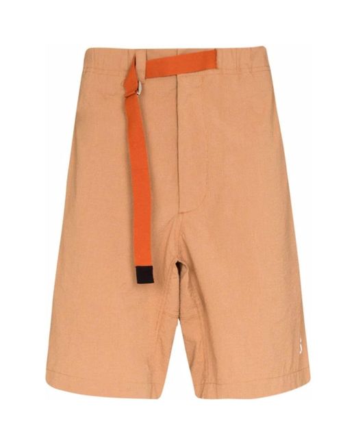KENZO Orange Casual Shorts for men