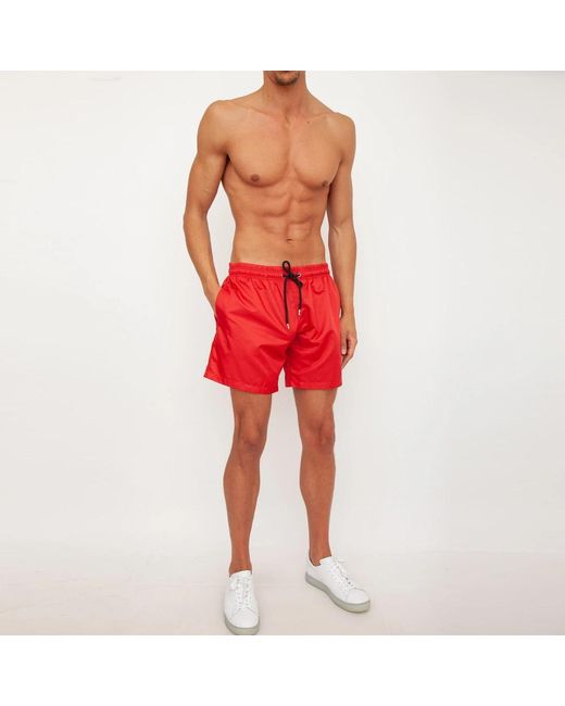 Philipp Plein Red Beachwear for men
