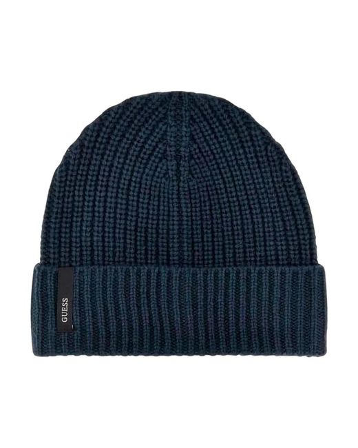 Beanies Guess de color Blue